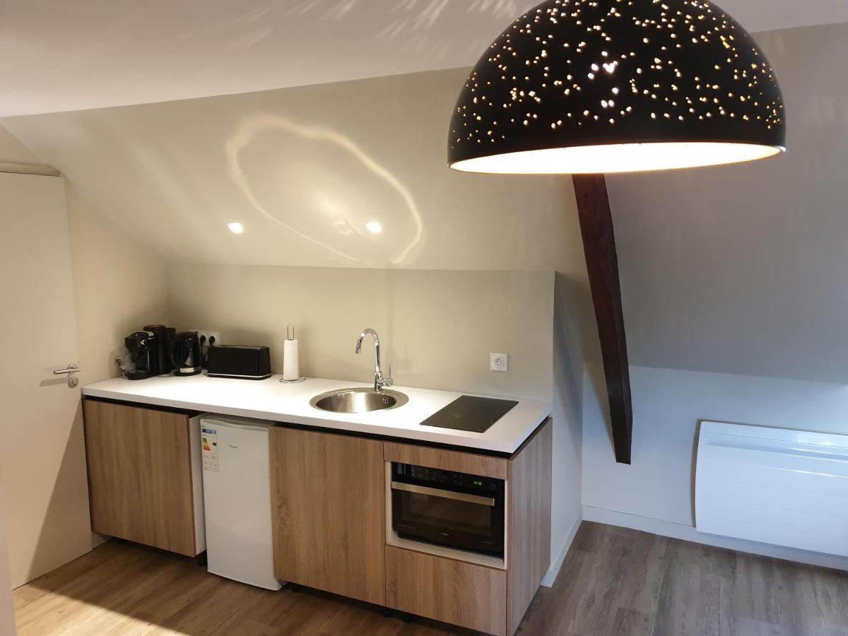 Au Loup Historic Apartments Bayeux Chambre photo